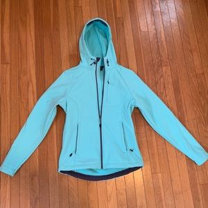 Kirkland-Sm Aqua spring jacket.